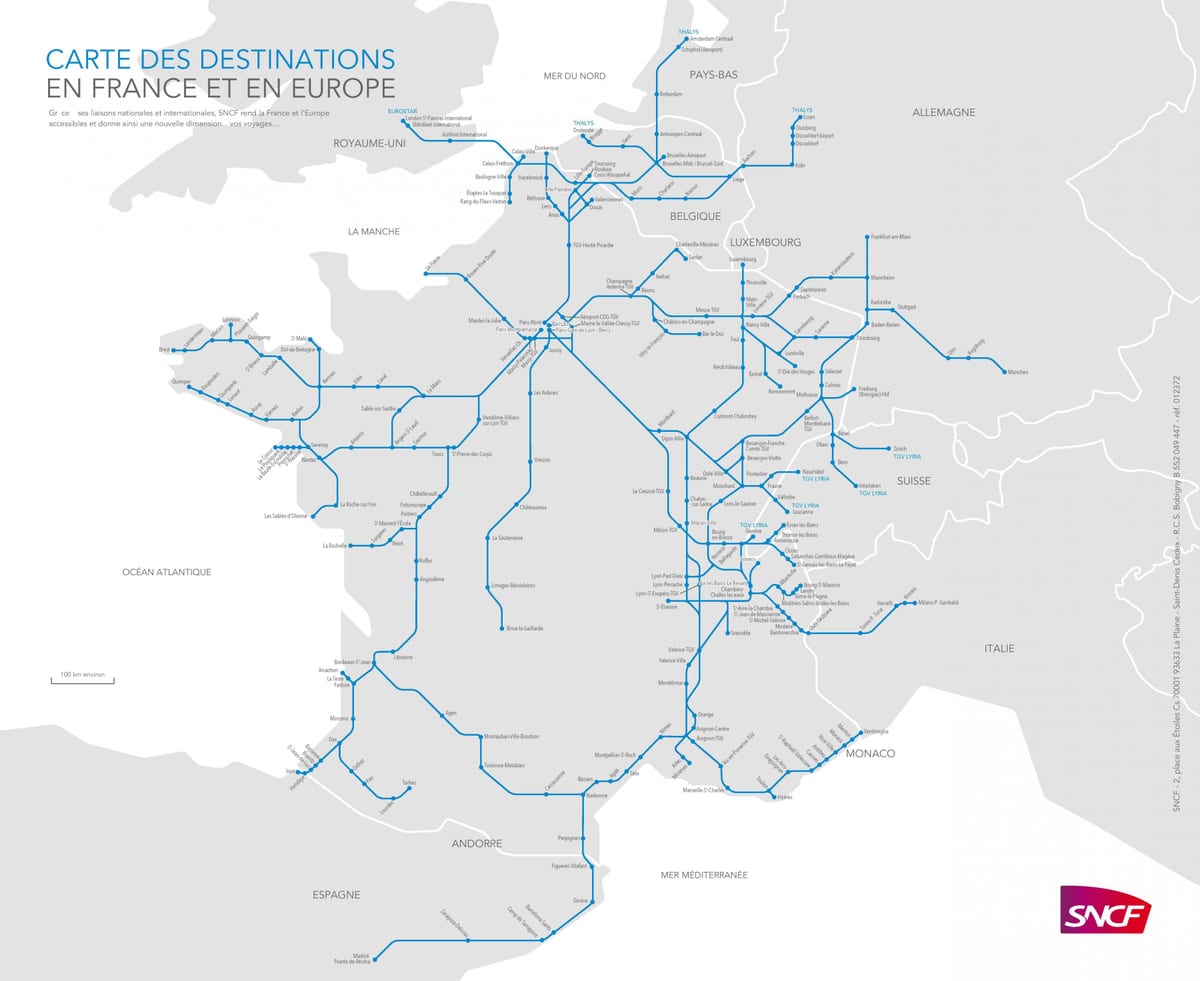 ramani ya Marseille ya treni