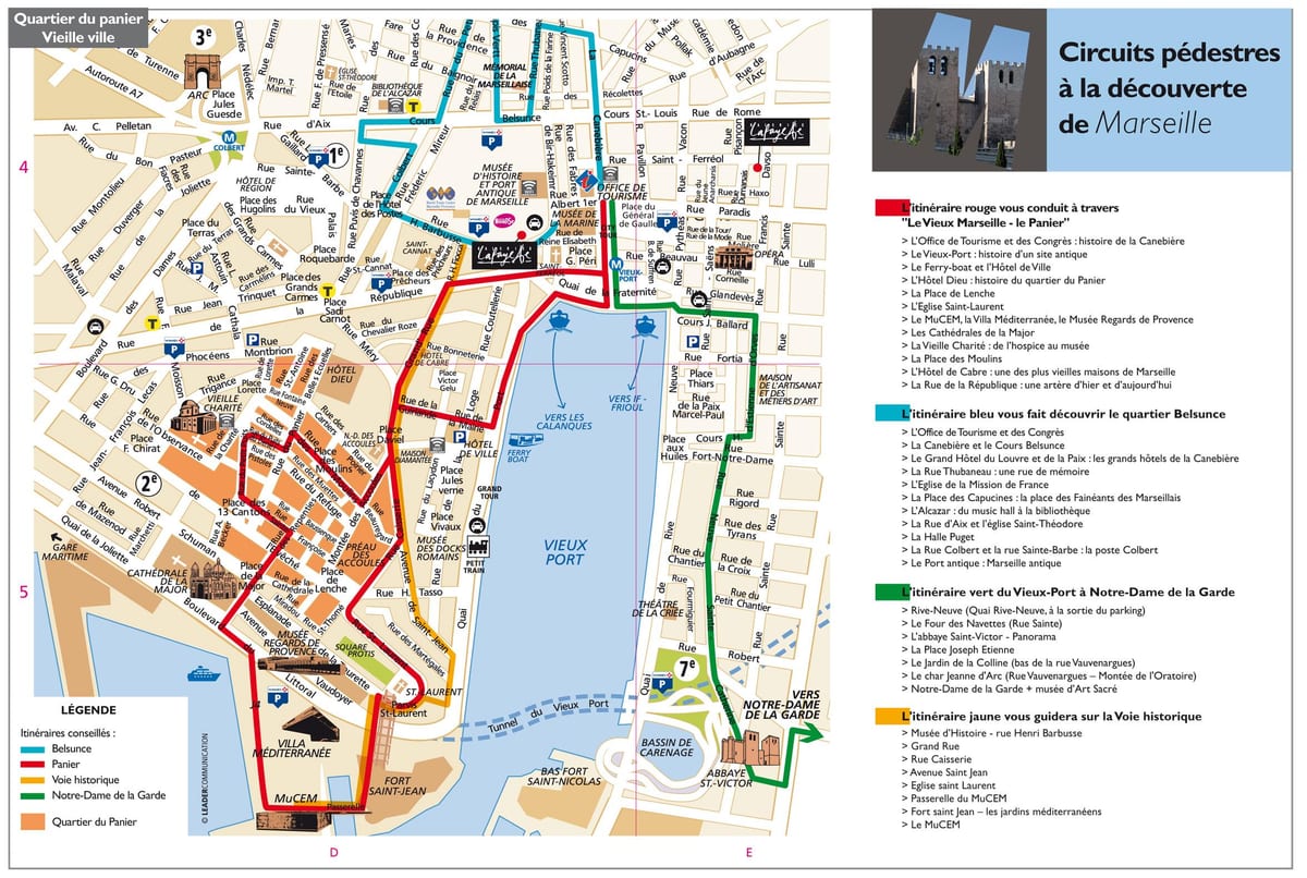 Marseille ya utalii ramani pdf
