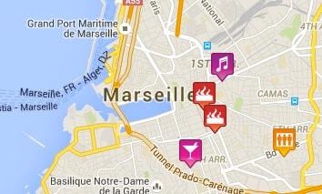ramani ya mashoga Marseille