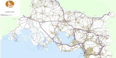 Ramani ya Marseille ya baiskeli 