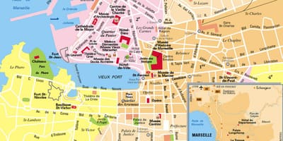Bandari ya Marseille ramani