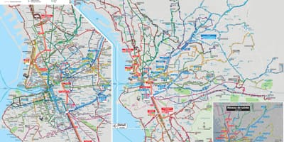 Marseille basi ramani ya njia