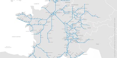 Ramani ya Marseille ya treni