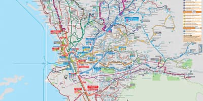 Marseille usafiri ramani